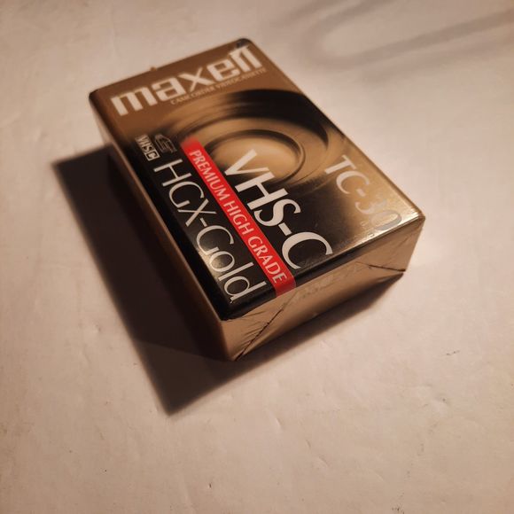 Maxell VHS-C Video Tape Cassette - 30 Minutes - Brand New, Unused - Picture 3 of 5